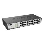 Switch D-Link DES-1024D 24 ports 10/100Base-T non géré