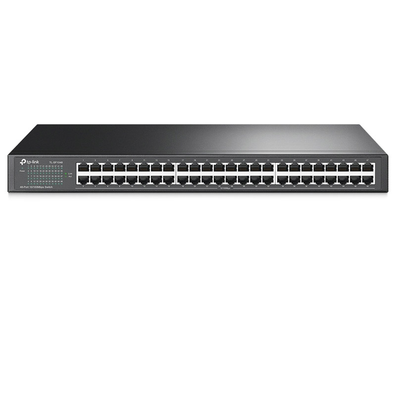Switch TP-LINK TL-SF1048 Rackable 48 Ports 10/100 Mbps - Noir