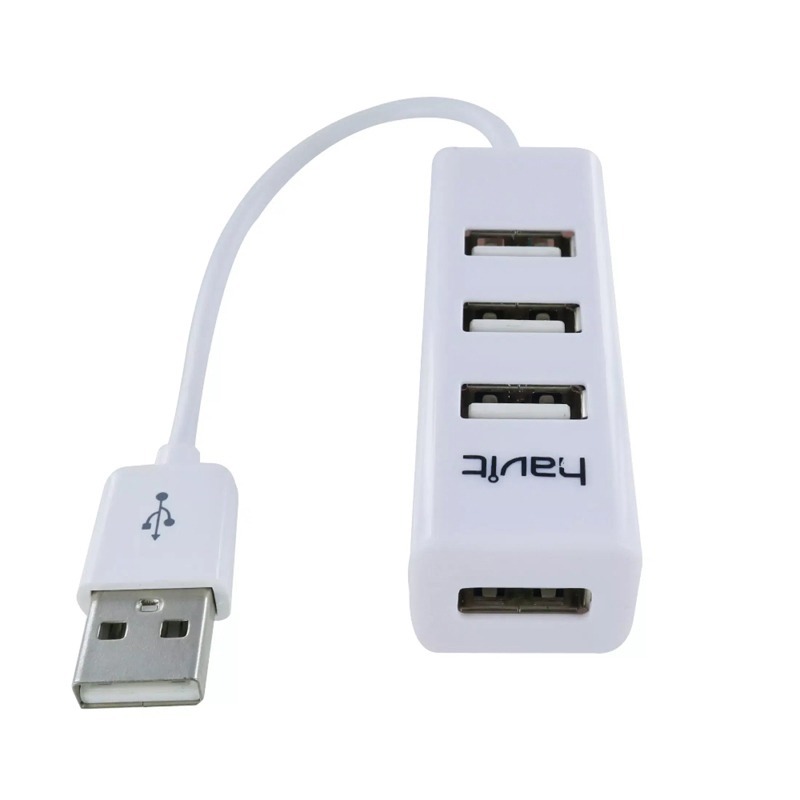 Hub HAVIT HV-H18 USB 2.0 4 Ports - Blanc Hub HAVIT HV-H18 USB 2.0 4 Ports - Blanc