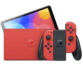 Console de Jeux NINTENDO Switch Oled - Rouge & Noir Console de Jeux NINTENDO Switch Oled - Rouge & Noir