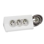 Rallonge Multiprises LEGRAND 3 2P+T +2USB+ Suptablette