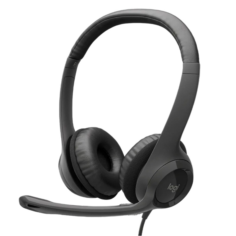 Micro Casque Filaire LOGITECH USB H390 - Noir Micro Casque Filaire LOGITECH USB H390 - Noir