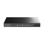 Switch CUDY Gigabit Layer 2 Géré 24 Ports avec 4 Emplacements Gigabit SFP