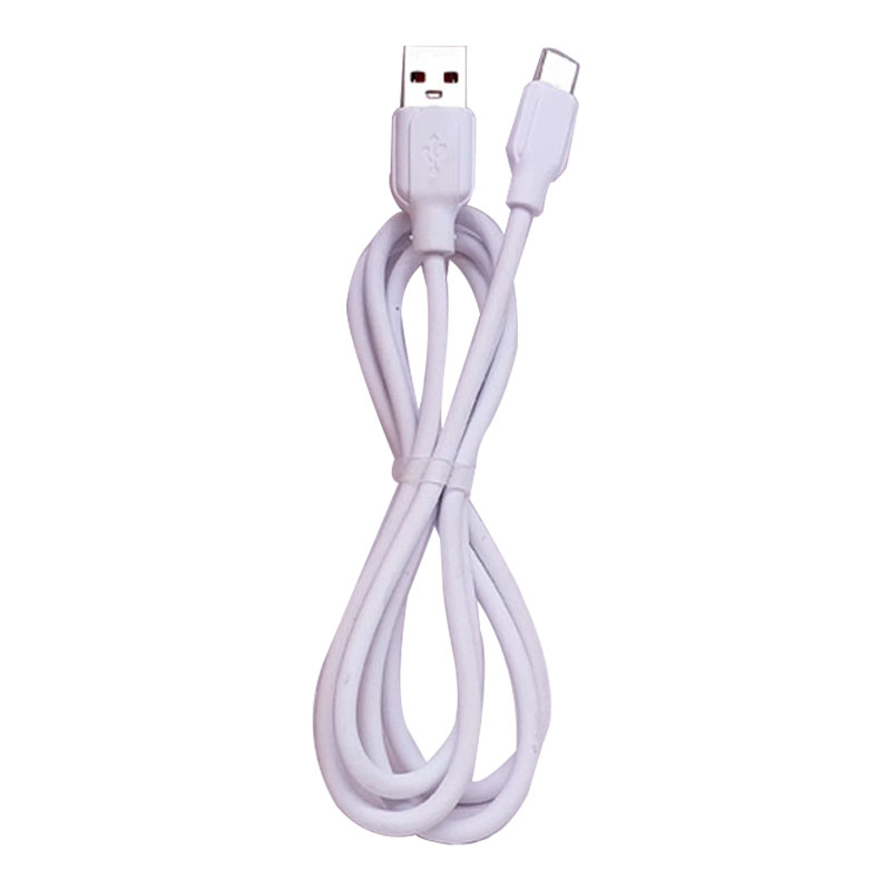 Câble De Charge TN20 USB-A Vers Type-C - Blanc Câble De Charge TN20 USB-A Vers Type-C - Blanc