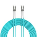 Câble à Fibre Optique multimode GEMBIRD duplex OM4 50/125, LC/LC 2m - Bleu