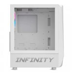 Boîtier PC Gamer SPIRIT OF GAMER Infinity Artic ARGB - Blanc