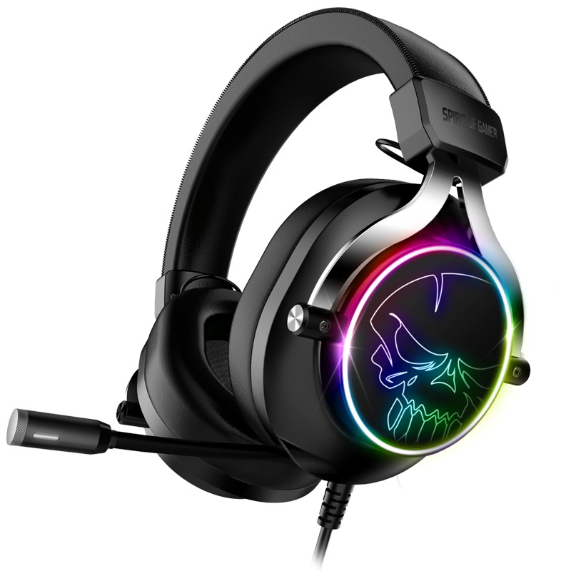 Micro Casque Gamer Filaire SPIRIT OF GAMER XPERT H600 RGB - Noir Micro Casque Gamer Filaire SPIRIT OF GAMER XPERT H600 RGB - Noir