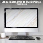 Ensemble Clavier & Souris TNB Classy Sans Fil KBSCBK2 - Noir