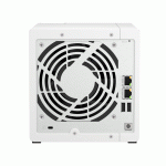 Serveur NAS QNAP TS433-4G Tour Quad Core 4 Baies 4 Go - Blanc