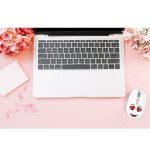 Souris Sans Fil INCA IWM-245RB Avec Design - Blanc