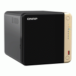 Serveur QNAP NAS TS464 Tour Quad Core 8 Go - Noir