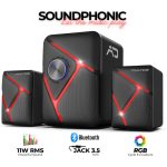 Haut Parleur Sans Fil ADVANCE Speaker 2.1 Soundphonic 11W RMS - Noir