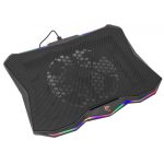 Refroidisseur Gamer WHITE SHARK Glacier Pour Pc Portable 17.3'' - Noir