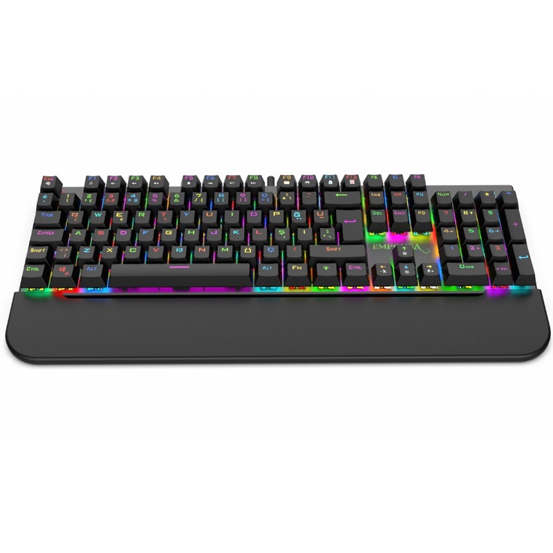 Clavier Gamer Filaire INCA IKG-443 Mécanique Interrupteur rouge RGB - Noir