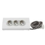 Rallonge Multiprises LEGRAND 3 2P+T +2USB+ Suptablette