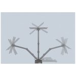 Support Mural MELICONI 200 SDR Pour TV 26'' - 40'' - Noir