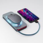 Power Bank Sans Fil LENOVO GO 10000 mAh - Gris
