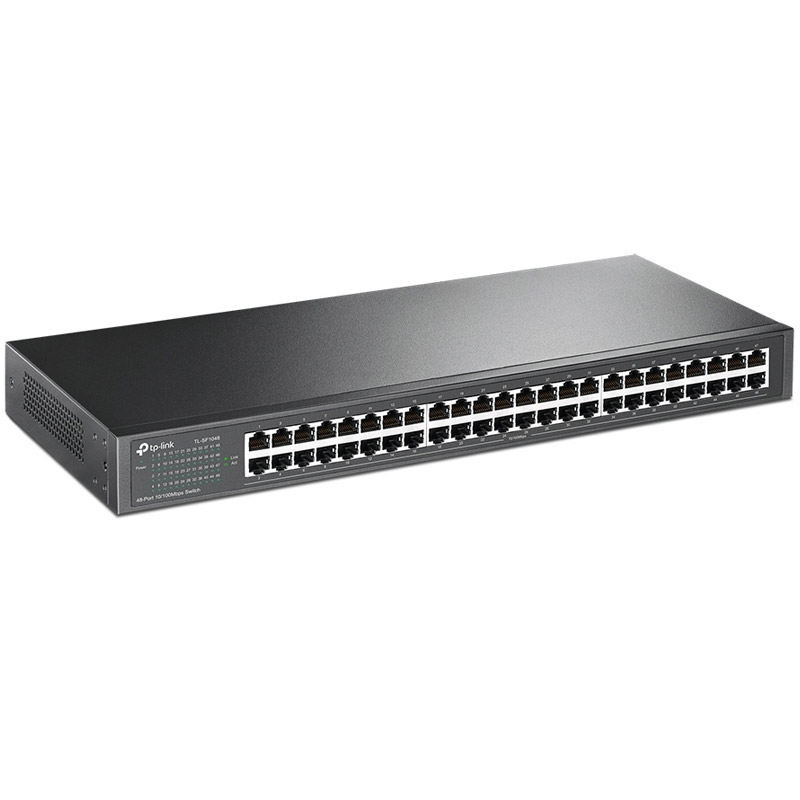 Switch TP-LINK TL-SF1048 Rackable 48 Ports 10/100 Mbps - Noir