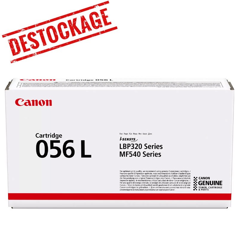 Cartouche de toner CANON CRG 056L - Noir (3006C002AA) Cartouche de toner CANON CRG 056L - Noir (3006C002AA)