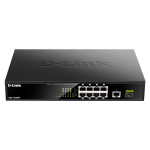 Switch D-Link DGS-1010MP 8 ports Gigabit 10/100/1000 / POE 1SFP / 1 Gigabit