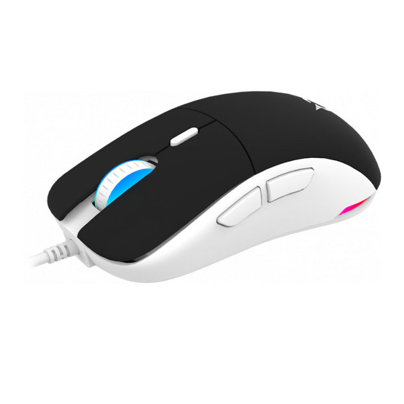 Souris Filaire Gamer AQIRYS TGA RGB - Blanc&Noir Souris Filaire Gamer AQIRYS TGA RGB - Blanc&Noir