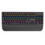 Clavier Gamer Filaire INCA IKG-445 Mécanique Interrupteur Bleu RGB - Noir