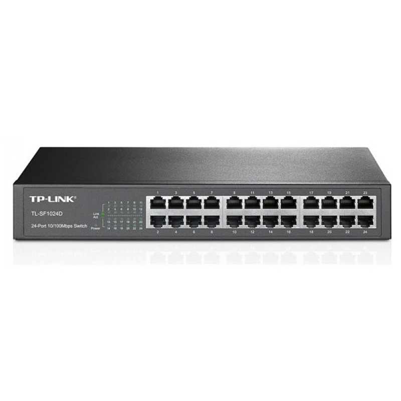 Switch TP-LINK TL-SF1024D 24 ports 10/100 Mbps Switch TP-LINK TL-SF1024D 24 ports 10/100 Mbps