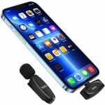 Microphone Sans Fil HOCO WIRELESS DIGITAL L15  Pour Smartphones  Lightning - Noir
