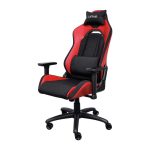 Chaise Gaming TRUST GXT714BR RUYA Avec Accoudoirs - Noir et Rouge