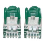 Câble Réseau INTELLINET CAT6a S/FTP RJ45 1M - Vert