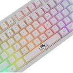 Clavier Gamer Filaire BARACUDA BGK-01124 - Blanc