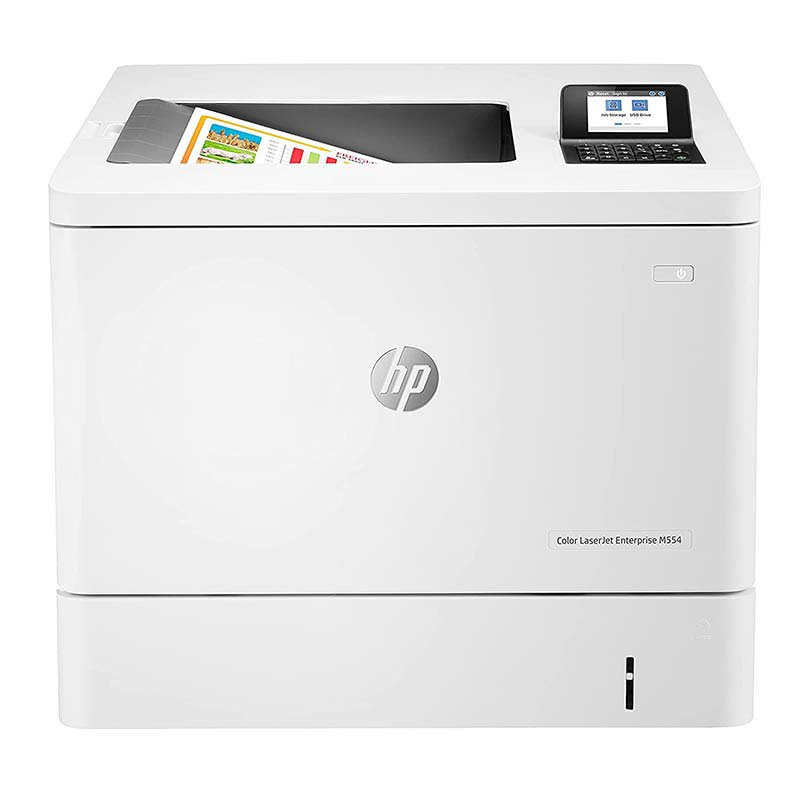 Imprimante HP LaserJet Enterprise M554dn Ethernet Couleur