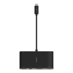 Adaptateur BELKIN Multiport USB-C 5-en-1 100W - Noir