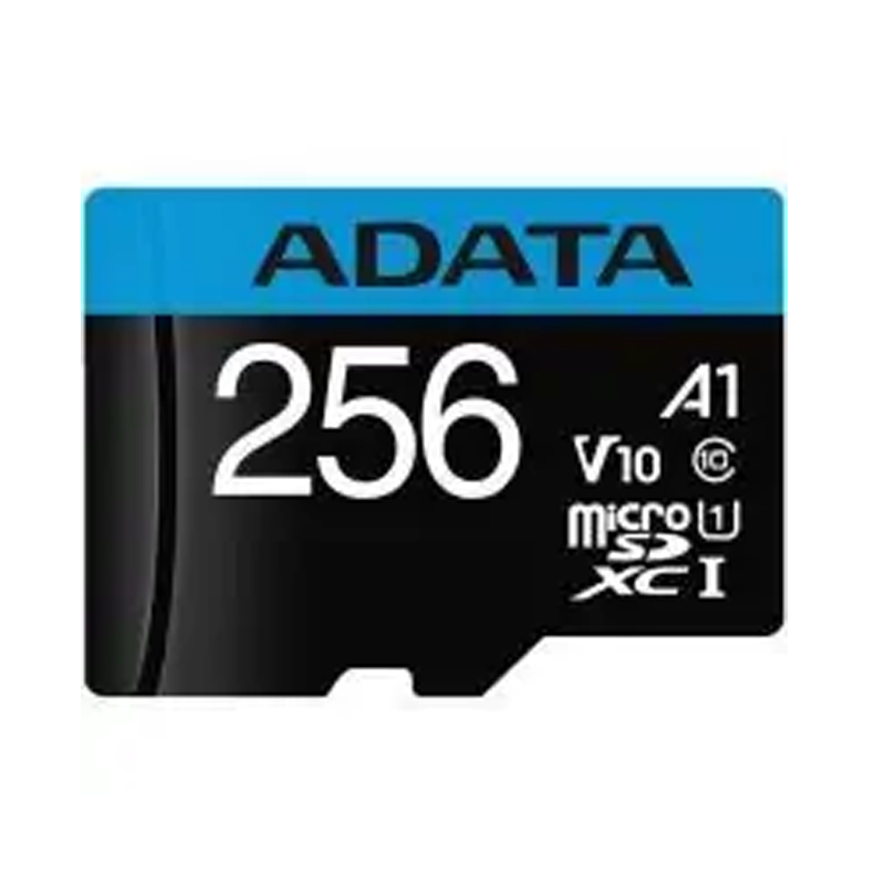 Carte Mémoire ADATA 256GB CLASS 10 Micro SDXC avec Adaptateur Carte Mémoire ADATA 256GB CLASS 10 Micro SDXC avec Adaptateur