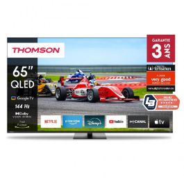 TV Thomson 65" 65QG7C14 QLED Pro UHD 4K Google Tv - Noir TV Thomson 65" 65QG7C14 QLED Pro UHD 4K Google Tv - Noir