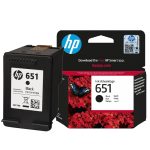 Cartouche Original Jet d'encre HP 651 - Noir