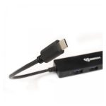 Hub SBOX H-404C 4 Ports TYPEC-USB 3.0 - Noir
