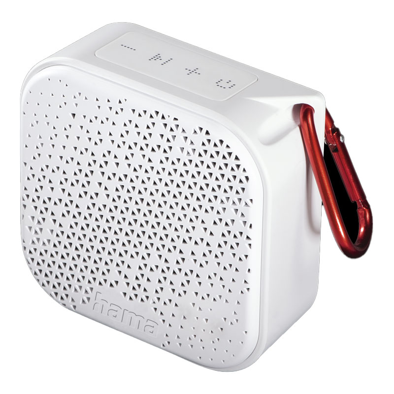 Enceinte HAMA Bluetooth Etanche ''Pocket 2.0'' 173194 - Blanc Enceinte HAMA Bluetooth Etanche ''Pocket 2.0'' 173194 - Blanc
