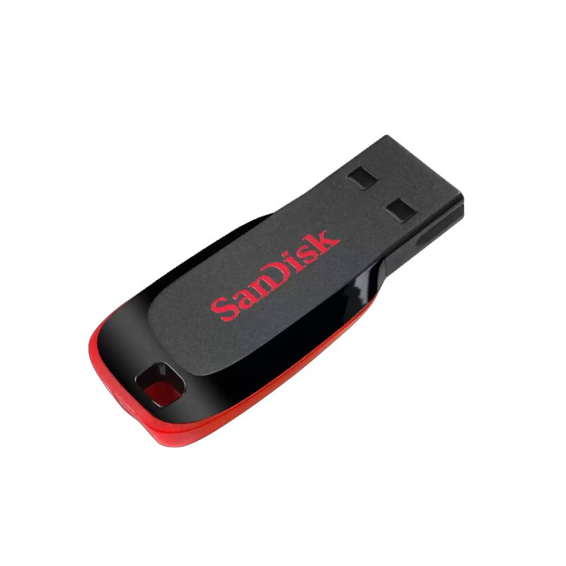 Clé USB SANDISK Cruzer Blade 128Go - Noir&Rouge