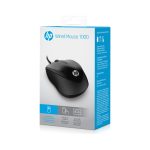 Souris Filaire HP 1000 USB - Noir