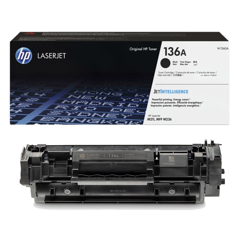 Toner HP LaserJet Original 136A Noir (W1360A) Toner HP LaserJet Original 136A Noir (W1360A)