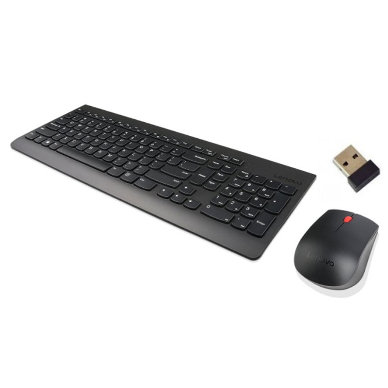 Ensemble Clavier + Souris Sans Fil LENOVO 510 - Noir Ensemble Clavier + Souris Sans Fil LENOVO 510 - Noir