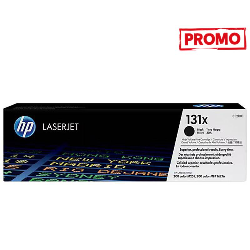 Toner Laser Original HP 131X À Haute Capacité - Noir (CF210X) Toner Laser Original HP 131X À Haute Capacité - Noir (CF210X)