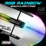 Souris Gamer Filaire SPIRIT OF GAMER  PRO M5 RGB - Blanc