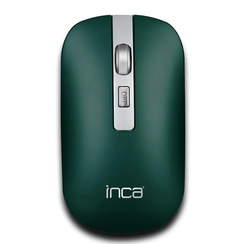 Souris Sans Fil INCA IWM-531RY Rechargeable - Vert Souris Sans Fil INCA IWM-531RY Rechargeable - Vert