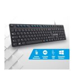 Clavier Filaire ADVANCE CLA-5100 Silencieux - Noir