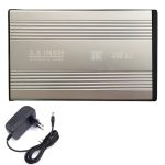 Boitier Pour Disque Dur Externe  3.5'' USB 2.0 En Métal
