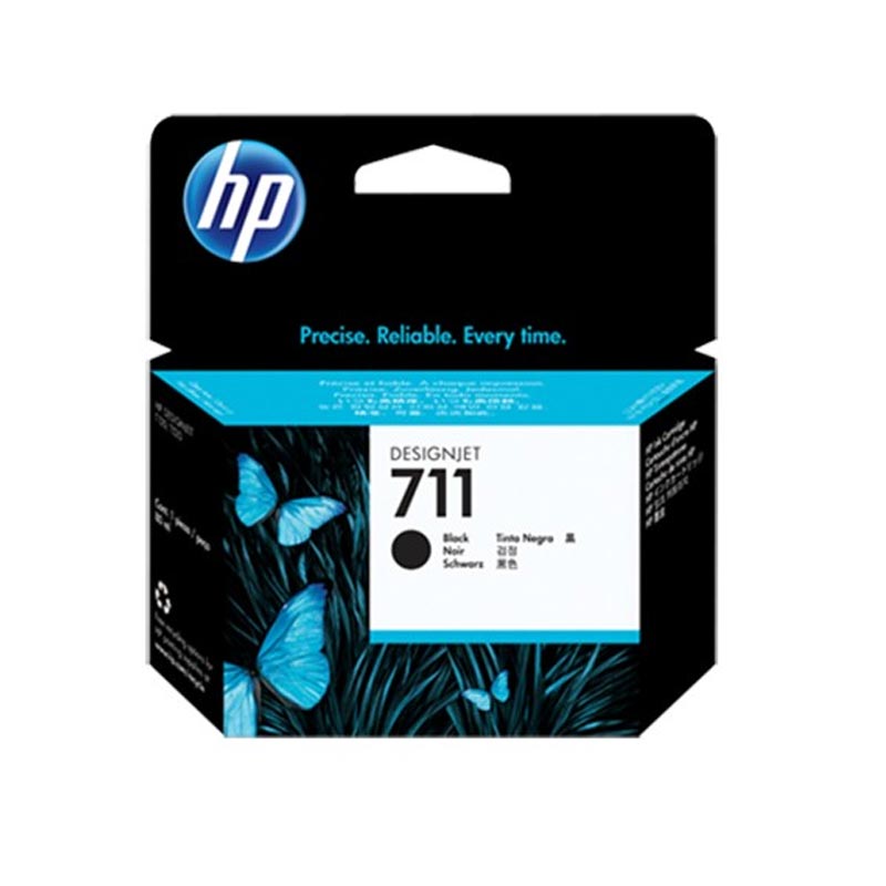 Cartouche d'encre Original Design Jet HP 711 80 ml - Noir (CZ133A) Cartouche d'encre Original Design Jet HP 711 80 ml - Noir (CZ133A)