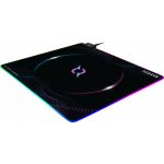 Tapis Souris Gamer AQIRYS ECLIPSE Moyen RVB - Noir