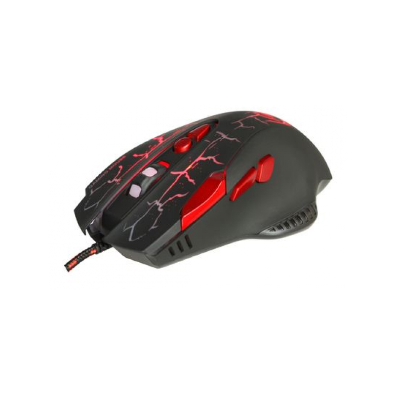 Souris Gamer Filaire JEDEL GM830 8D - Noir&Rouge Souris Gamer Filaire JEDEL GM830 8D - Noir&Rouge